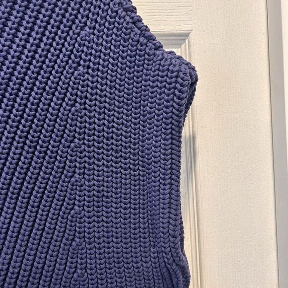 rag & bone Blue Shane Sweater Vest Size Small - Picture 6 of 8